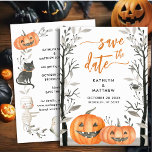 Reserva La Fecha Caída En El Amor Funny Calabaza Otoño Boda Caída<br><div class="desc">Funny Cute Naranja Calabaza Cae Enamorada Boda Otoño De Otoño Salva La Tarjeta De Invitación De Fecha. Todos los textos están preorganizados para que puedas personalizarlos fácil y rápidamente con tus propios detalles.</div>