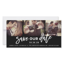 Caligrafía de guión de pincel moderno 3 multifotog