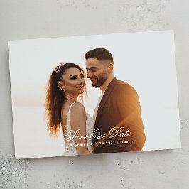 Reserva La Fecha Caligrafía Guardar la foto de fecha