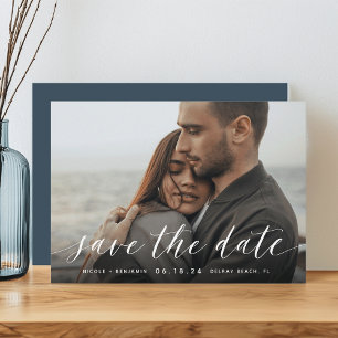 Reserva La Fecha Calligrafía sin tiempo   Foto horizontal