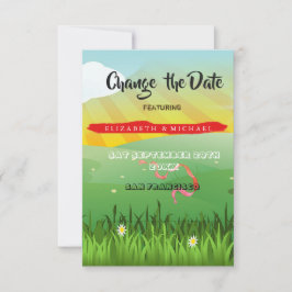 Reserva La Fecha Cambiar el Festival de Música de Flores de Boda de