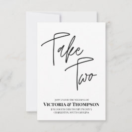 Reserva La Fecha Cambiar la fecha de dos bodas antiguas