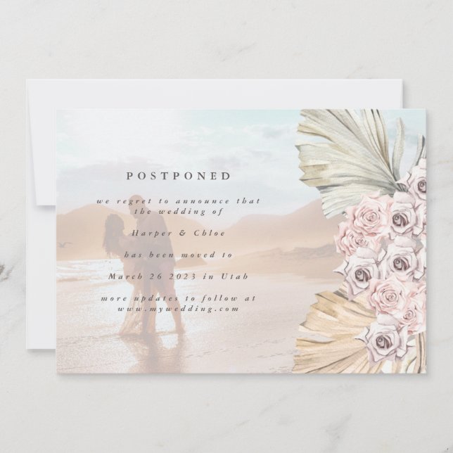 Reserva La Fecha Cambiar La Fecha En Que Las Pampas Bohemias Pospus (Anverso)