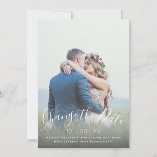 Reserva La Fecha Cambiar la foto del guión del Boda de fechas