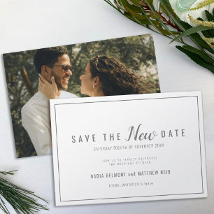 Reserva La Fecha cambio de evento boda guardar la nueva fecha gris 