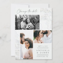 Cambio de fecha de boda de mármol