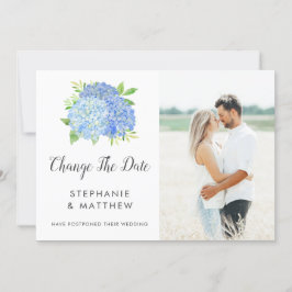 Reserva La Fecha Cambio de Fecha Hortensia Azul Boda