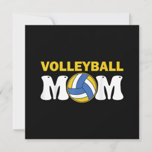 Reserva La Fecha Camiseta de madre de voleibol femenino divertida p