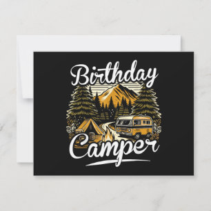 Reserva La Fecha Campamento de cumpleaños