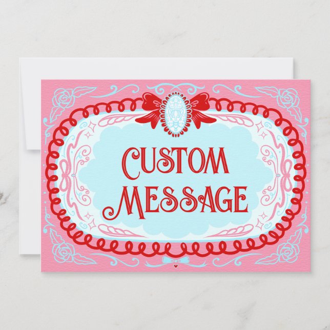 Reserva La Fecha Candy Cameo Custom (Anverso)