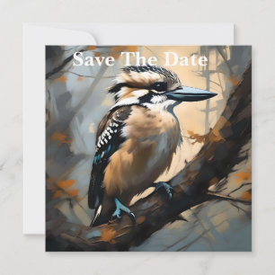 Reserva La Fecha Carcajada encantadora: Kookaburra en pintura al ac