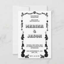 Carnaval festival negro y blanco