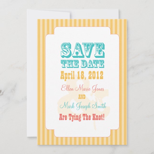 Reserva La Fecha Carnaval Occidental - Salven La Fecha Amarilla (Anverso)