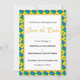 Reserva La Fecha Celebración De La Boda Personalizada Cristiana De