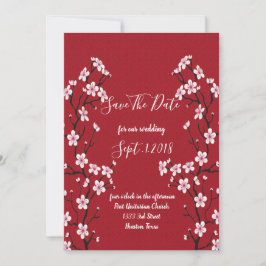 Reserva La Fecha Cherry Blossom salva la fecha