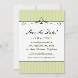Reserva La Fecha Chic Deco Salva la Fecha (verde lima)