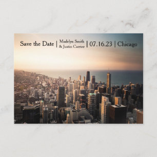 Reserva La Fecha Chicago Photo - 3x5 Save the Date