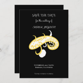 Reserva La Fecha Chinese Dragon Art – Mandala Paisley Boho Poster