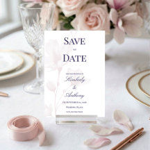 Clásico Romántico Rosa Polvorienta Floral Boda