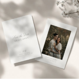 Reserva La Fecha Classic Elegant Minimalist DIY Wedding