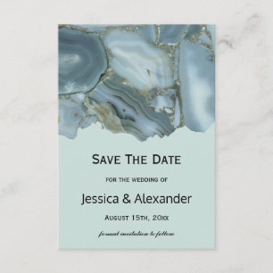 Reserva La Fecha Classy Marble Save The Date Boda