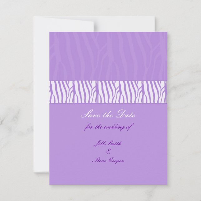 Reserva La Fecha Classy Mauve Save the Date (Anverso)