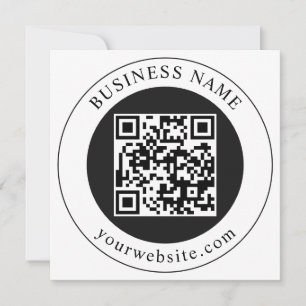 Reserva La Fecha Código QR con nombre de empresa editable