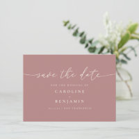 Código QR de Boda con Letra Script Minimalista Ros