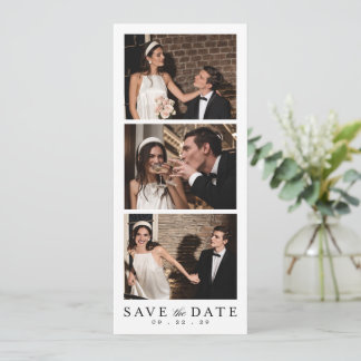 Reserva La Fecha Código QR de cabina de fotos de boda
