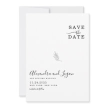 Código QR de guión de firma elegante en blanco y n
