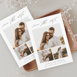 Reserva La Fecha Colaje de Fotos con Letra Moderna y Elegante 3