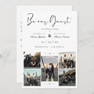 Reserva La Fecha Collage 5 Photos Covid19 Chic Be Our Guest Wedding