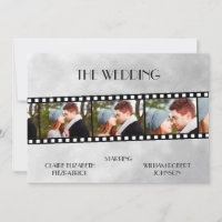 Collage de fotos de la tira de película Guardar la