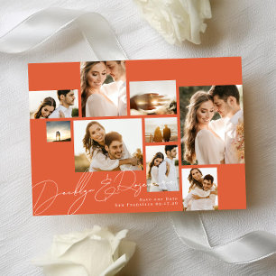 Reserva La Fecha Collage moderno Verona Sunset Multi Photo