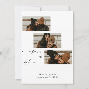 Reserva La Fecha Collage Photo Booth Strip Wedding Save the Date