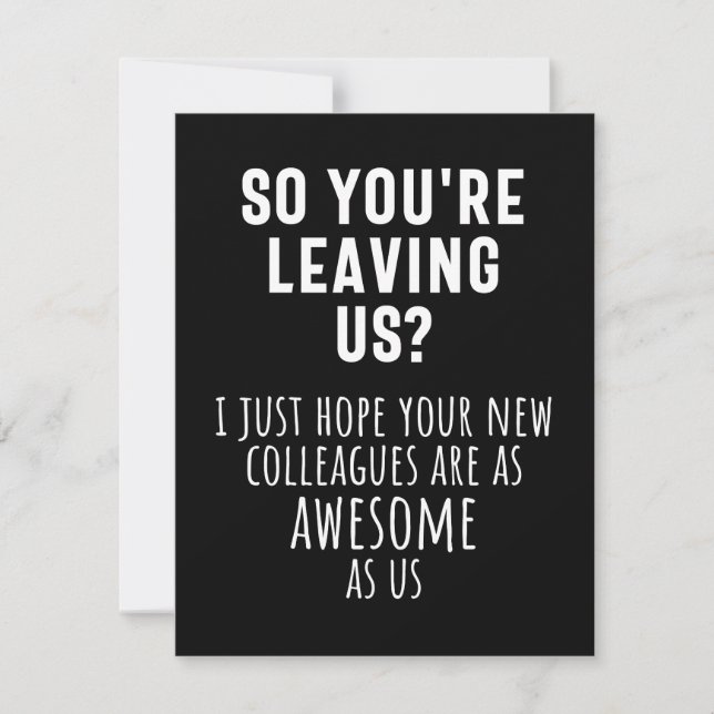 Reserva La Fecha colleague farewell, retirement, coworker, goodbye, (Anverso)