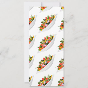 Reserva La Fecha Coma más plantas con letras de motivación de ensal