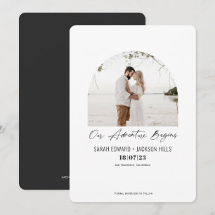 Reserva La Fecha Comienza nuestra aventura, simple fotografía de ar