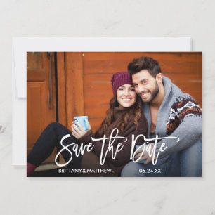 Reserva La Fecha Compromiso de fotografía de pareja con guión de pi