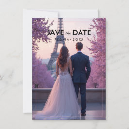 Reserva La Fecha Con foto Amour Éternel Save the Date