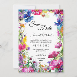 Reserva La Fecha Con foto, el prado azul florece