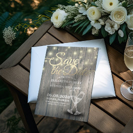 Reserva La Fecha Copas de Champagne para Ahorrar la Fecha de Boda M