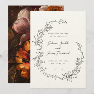 Reserva La Fecha Corona Botánica Pintura Artística Olivo Boda