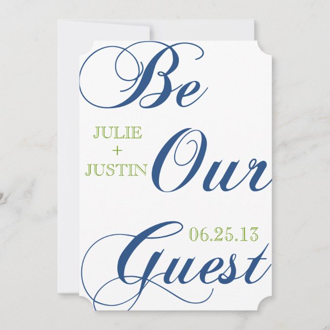 Reserva La Fecha Corrin Caligraphy Save the Date (Anverso)