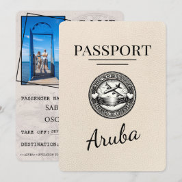 Reserva La Fecha Costa de Marfil - Aruba Passport Save the Date