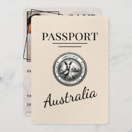 Reserva La Fecha Costa de Marfil - Australia Passport Save the Date