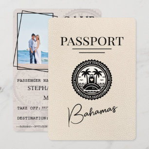 Reserva La Fecha Costa de Marfil - Bahamas Passport Save the Date