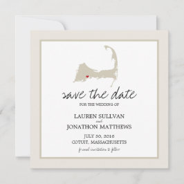 Reserva La Fecha Cotuit Cape Cod Wedding Save the Date