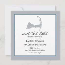 Reserva La Fecha Cotuit Cape Cod Wedding Save the Date