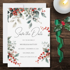 Reserva La Fecha Country Winter Holly